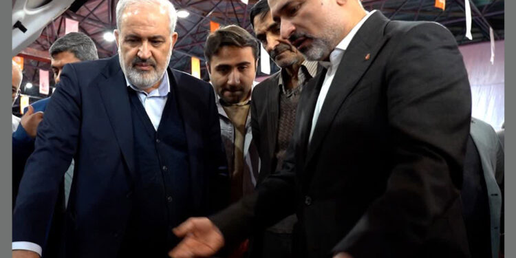 خودنمایی‌های سایپا در حضور وزیر صمت